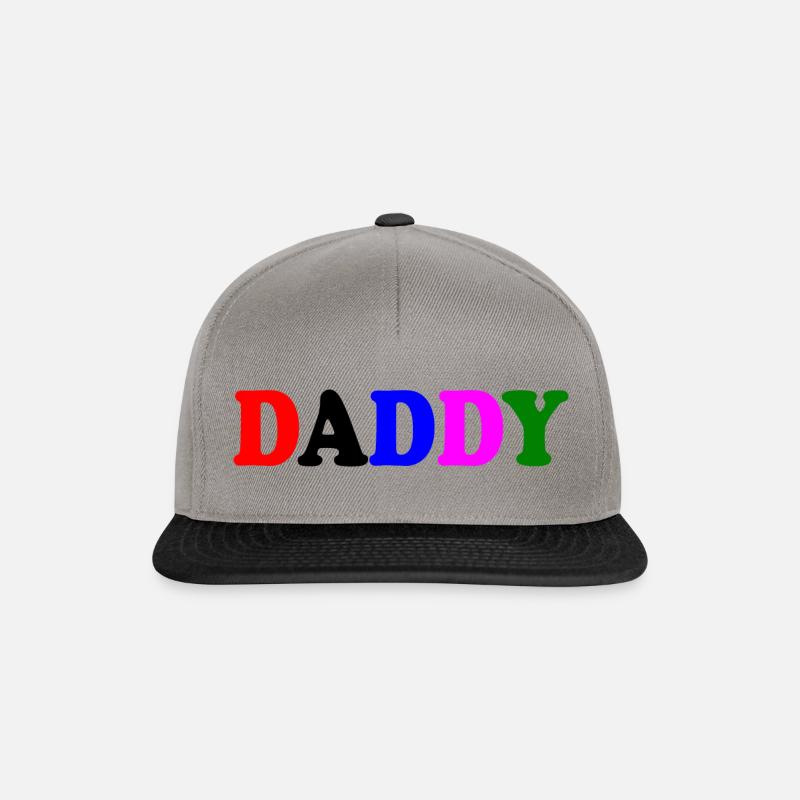 Daddy - Snapback Cap - graphite/black