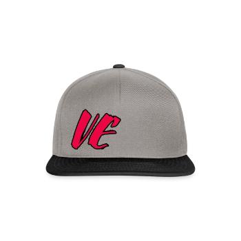 LOVE Partnershirt VE - Snapback Cap - Graphit/Schwarz - Vorne