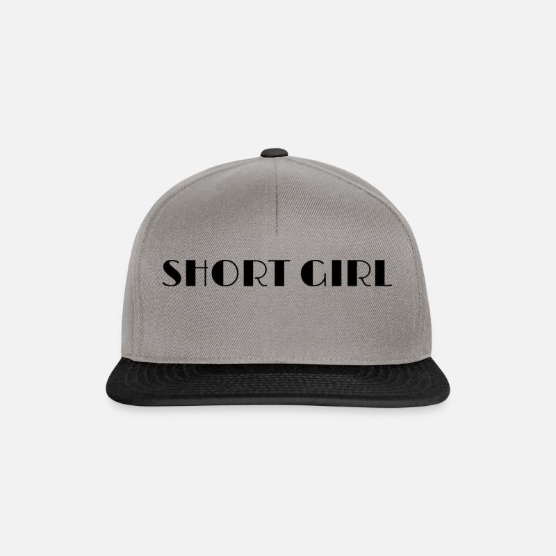 Kleines Mädchen - Snapback Cap - Graphit/Schwarz