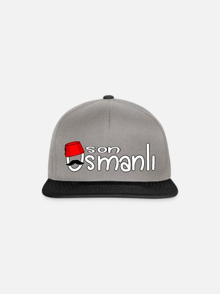 Son Osmanli - Snapback Cap - Graphit/Schwarz