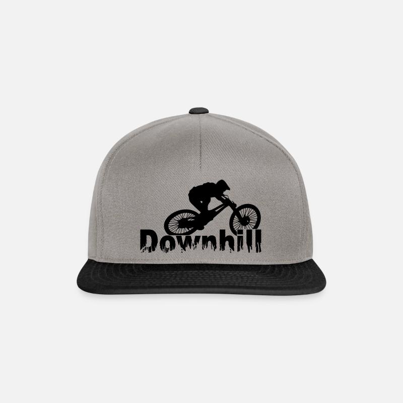 Downhill - Snapback Cap - Graphit/Schwarz