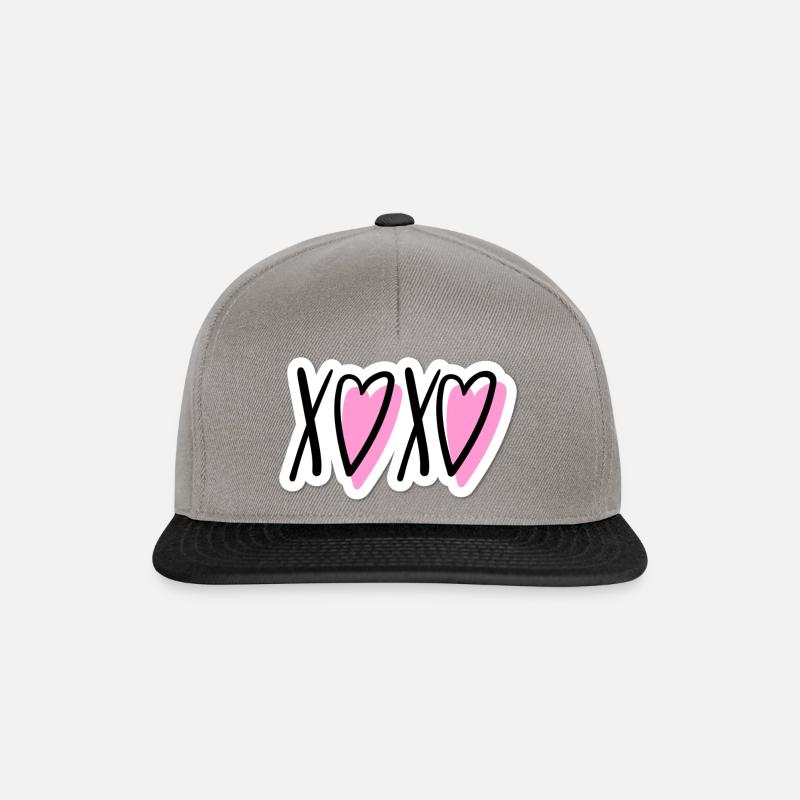 citations - Casquette snapback - gris graphite/noir