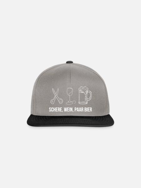 Mallorca Spruch Gruppe - Snapback Cap - Graphit/Schwarz