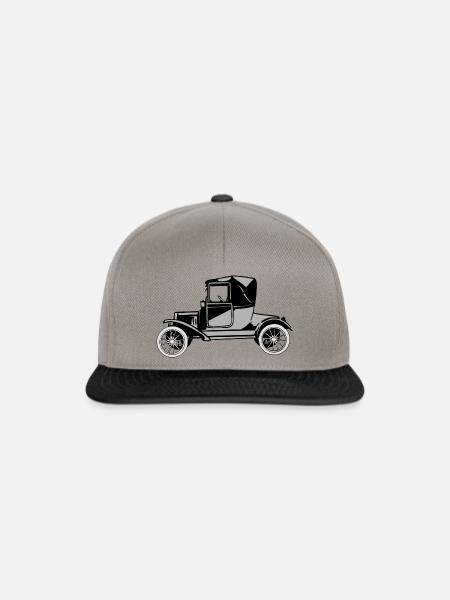 Tin Lizzie - Snapback Cap - Graphit/Schwarz