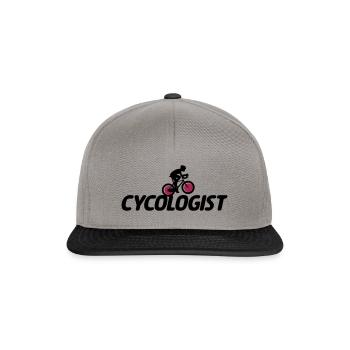 CYCOLOGIST - Fahrrad - Snapback Cap - Graphit/Schwarz - Vorne