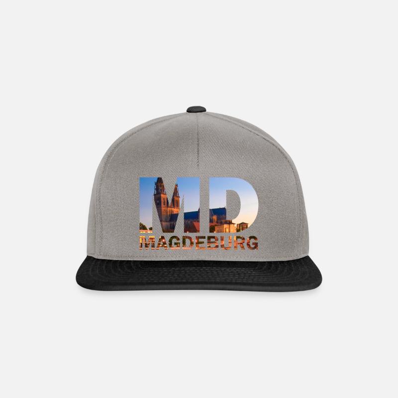 Magdeburg Home Cathedral - Snapback Cap - graphite/black