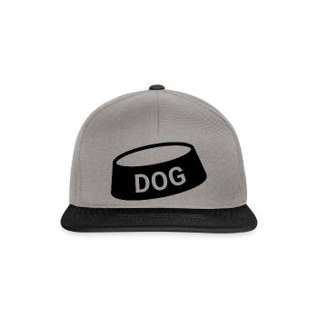 Hund Chien - Casquette snapback - gris graphite/noir - Devant