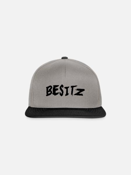 Besitz - Snapback Cap - Graphit/Schwarz