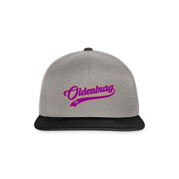 OLDENBURG - Snapback Cap - Graphit/Schwarz - Vorne