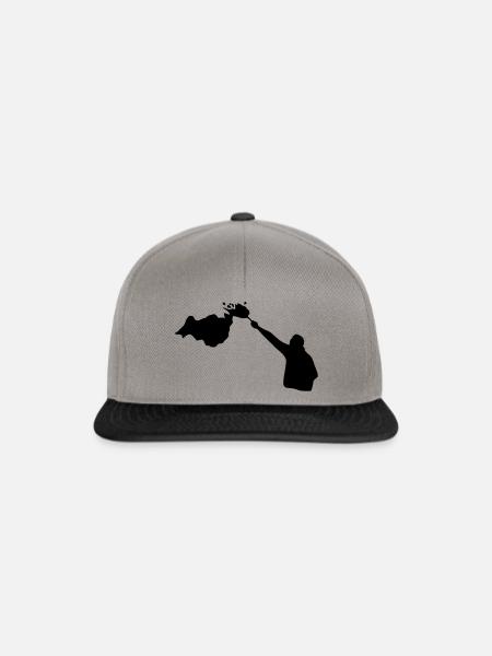 Bengalisches Feuer - Snapback Cap - Graphit/Schwarz