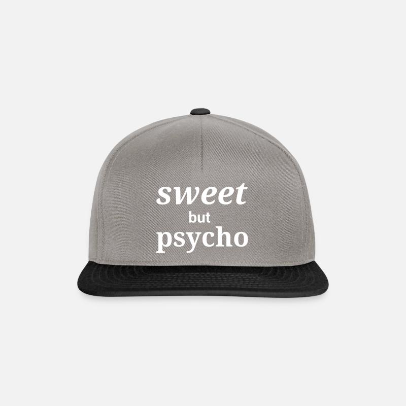 Sweet but psycho - Snapback Cap - Graphit/Schwarz