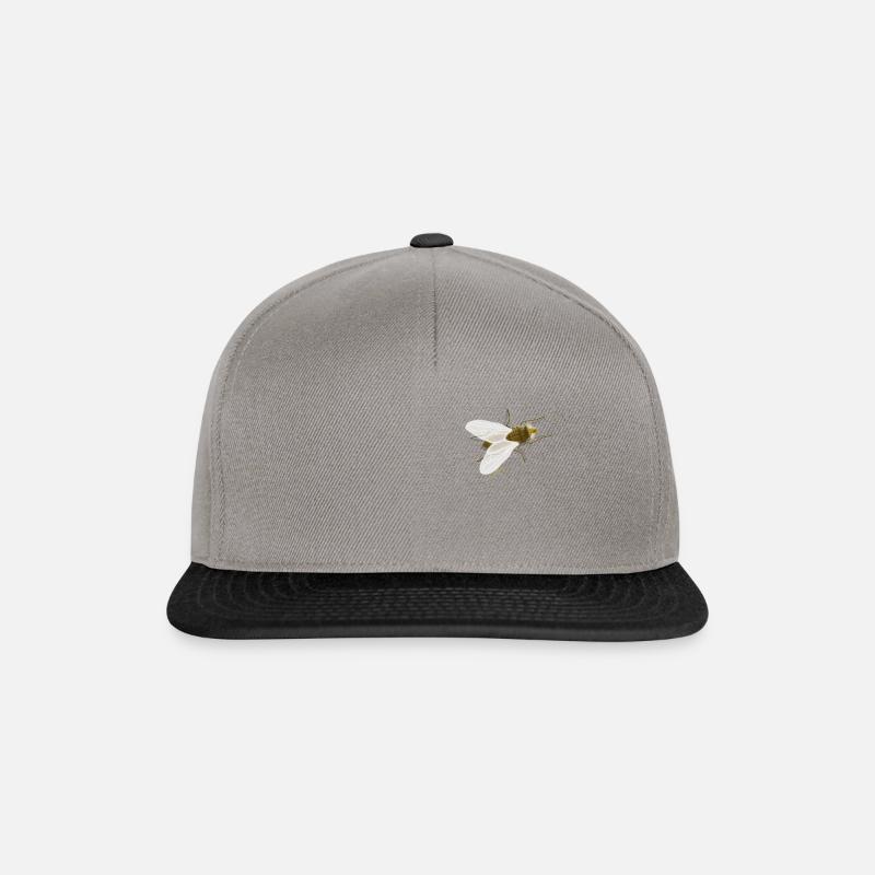 The Fly - die Fliege - Snapback Cap - Graphit/Schwarz