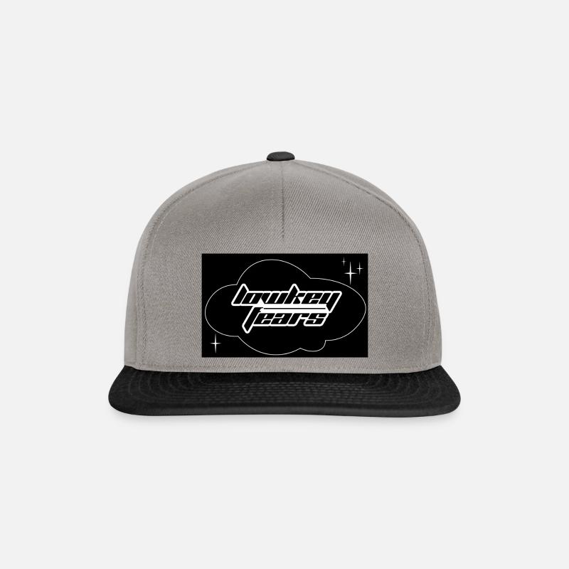 Lowkey fears Logo 2 - Snapback Cap - Graphit/Schwarz
