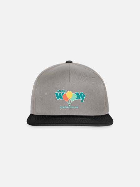 Studio WoooM! der Bewegungsraum in Frankenberg/Sa. - Snapback Cap - Graphit/Schwarz