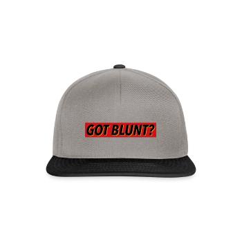 Got Blunt - Snapback Cap - Graphit/Schwarz - Vorne