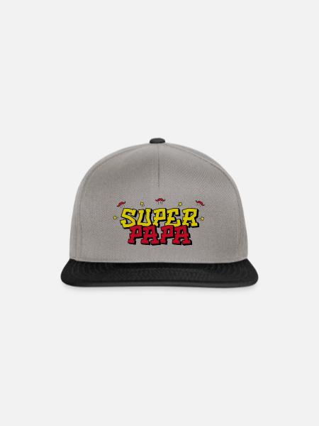 Super Daddy Graffiti - Snapback Cap - Graphit/Schwarz