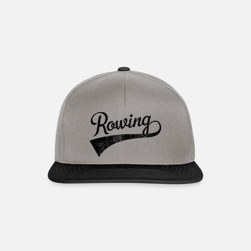Rowing - Snapback Cap - Graphit/Schwarz