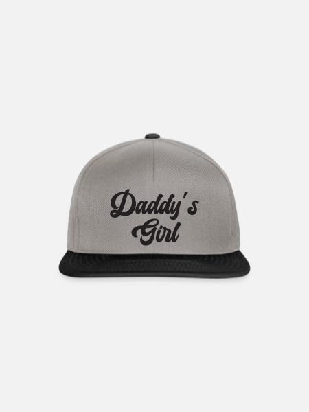 Daddy's Girl - Snapback Cap - Graphit/Schwarz