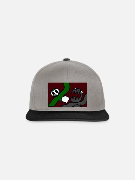 Mein Merch - Snapback Cap - Graphit/Schwarz