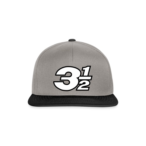 Three and a Half Logo - Snapback Cap