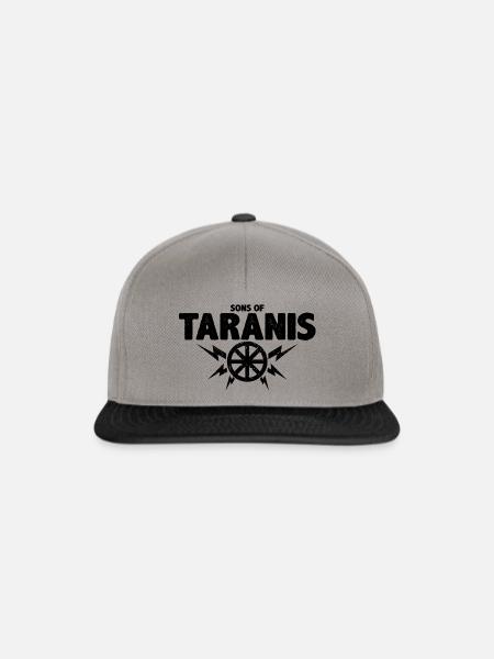 Söhne von Taranis - Snapback Cap - Graphit/Schwarz