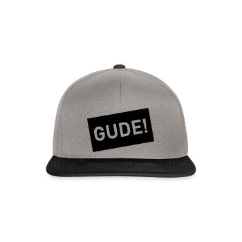 Gude Francfort ! - Casquette snapback - gris graphite/noir - Devant