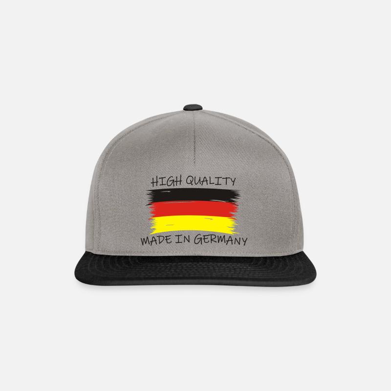 Made in Germany, Made in Germany - Snapback Cap - graphite/black