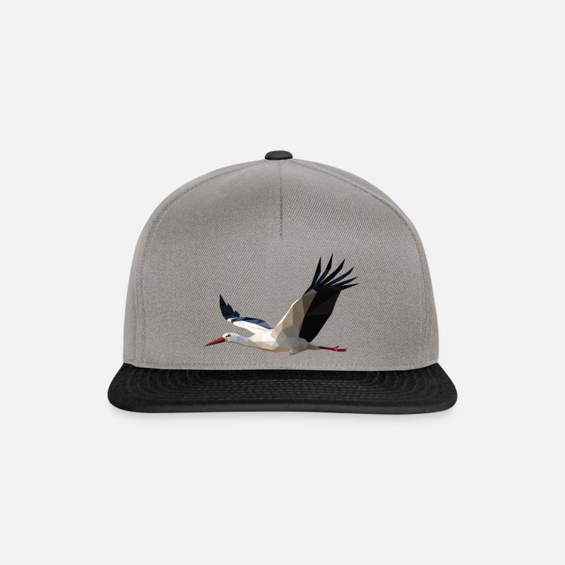 stork - Snapback Cap - graphite/black