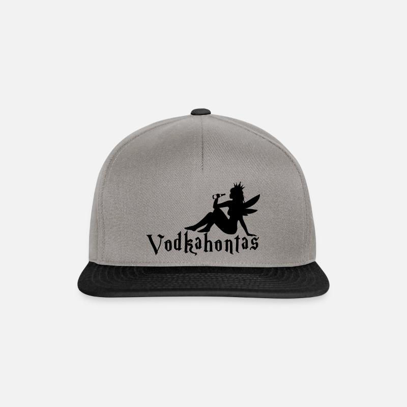 Vodkahontas - Snapback Cap - Graphit/Schwarz