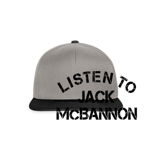 Listen To Jack McBannon (Color II) - Snapback Cap