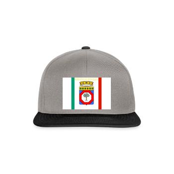 Région des Pouilles - Casquette snapback - gris graphite/noir - Devant