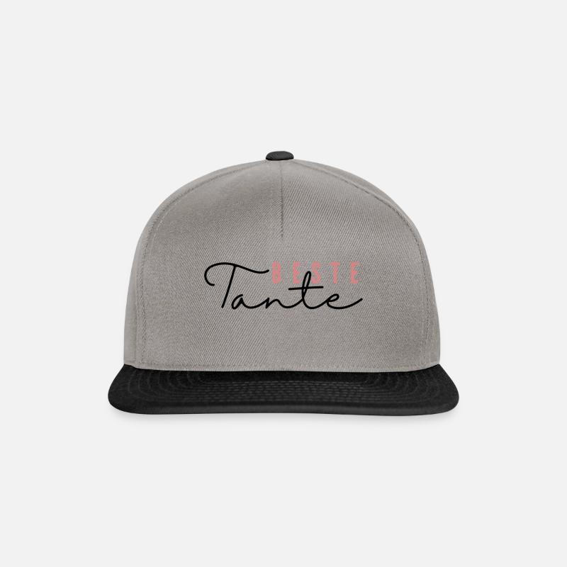 CBDD9237 93BD 492B 9F85 D9E36F2174F5 - Snapback Cap - Graphit/Schwarz
