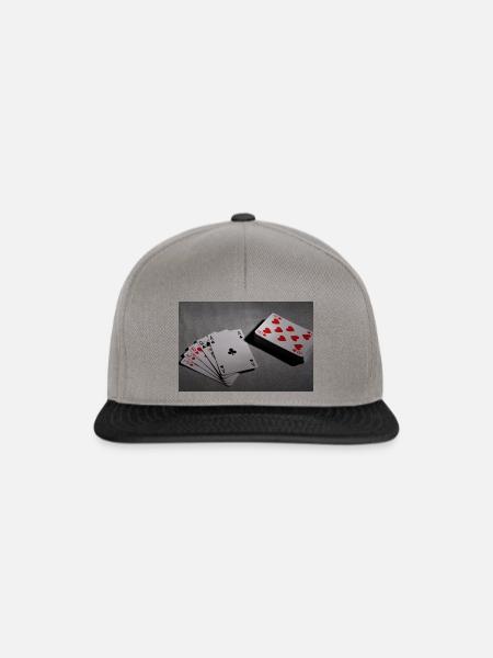 Cards - Snapback Cap - Graphit/Schwarz