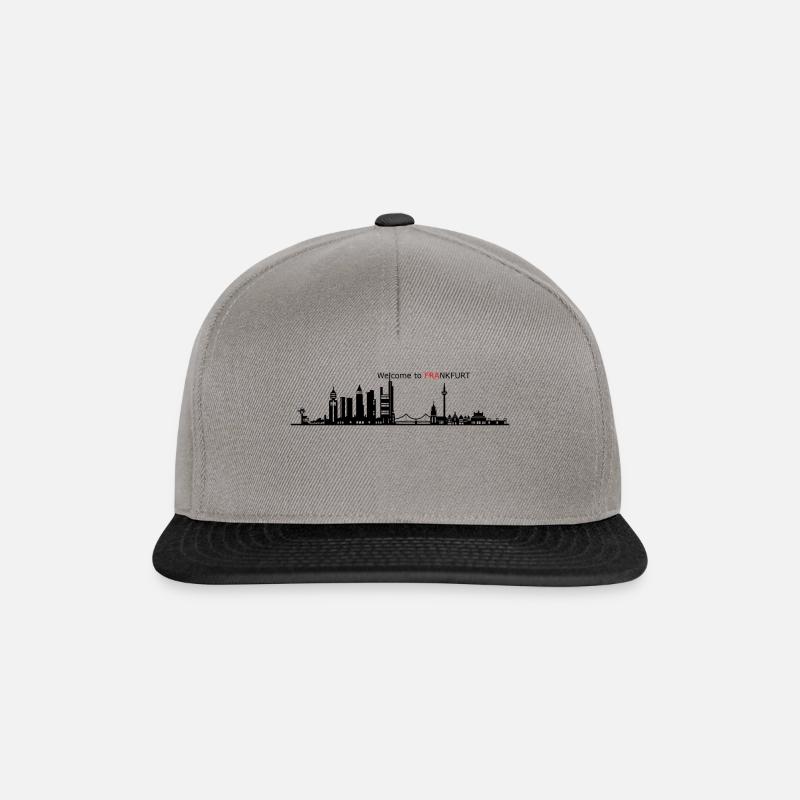 Frankfurt - Snapback Cap - Graphit/Schwarz