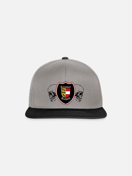 Kärnten - Snapback Cap - Graphit/Schwarz