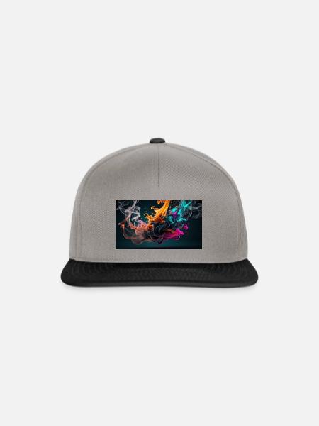 Smoke - Snapback Cap - Graphit/Schwarz