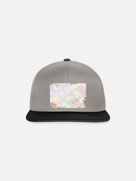 Pastell - Snapback Cap - Graphit/Schwarz