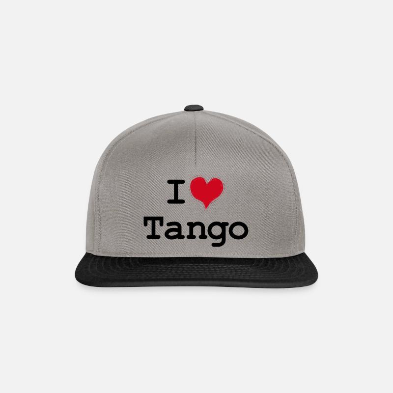 ilovetango - Snapback Cap - Graphit/Schwarz