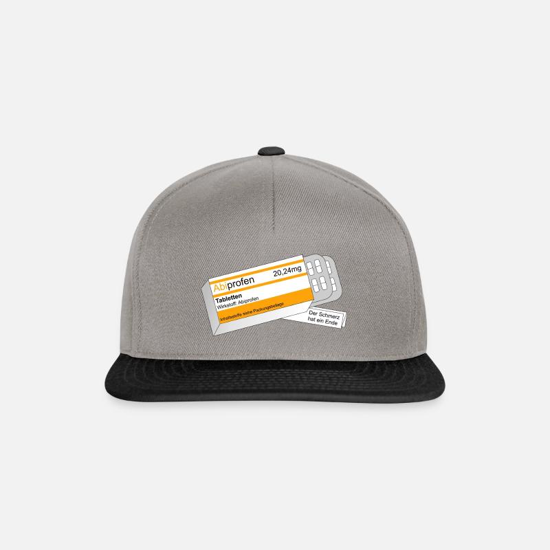 Abi2024 - Snapback Cap - Graphit/Schwarz