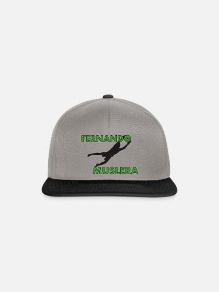 Fernando Muslera - Snapback Cap - Graphit/Schwarz