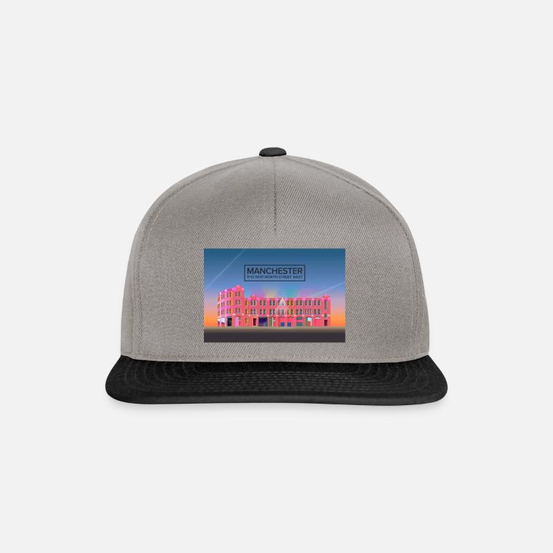 Die Hacienda-Kunst 2022 - Snapback Cap - Graphit/Schwarz