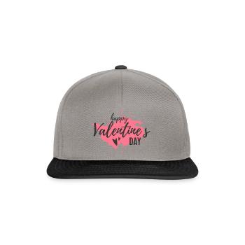 valentine - Snapback Cap - graphite/black - Front