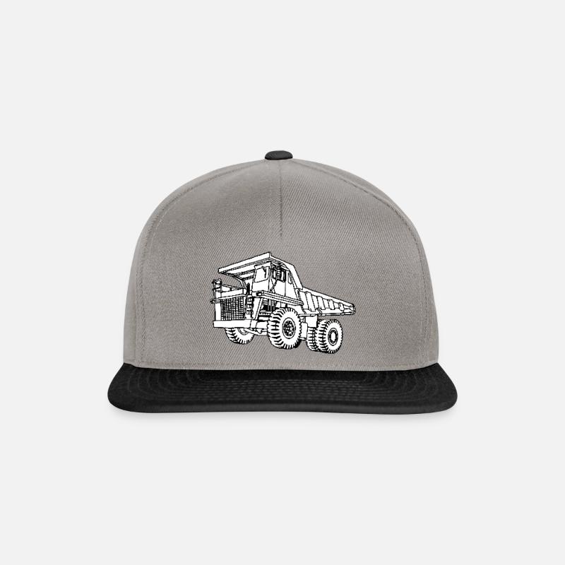 Fahrzeug - Snapback Cap - Graphit/Schwarz