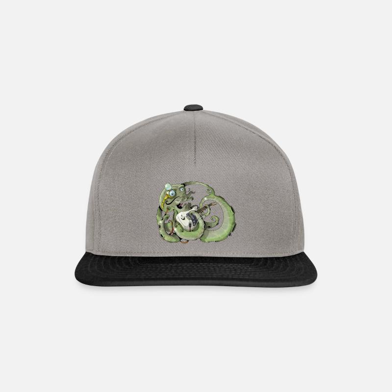 Bob der Krake Gleichgewicht der Schicht! - Snapback Cap - Graphit/Schwarz