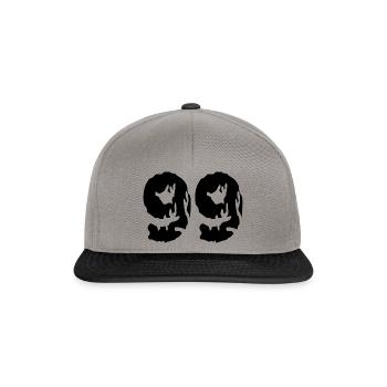 99 Maillot numéro - Casquette snapback - gris graphite/noir - Devant