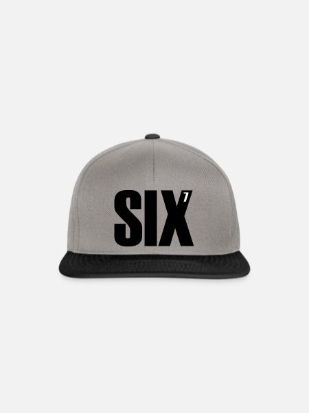 sixseven - Snapback Cap - Graphit/Schwarz