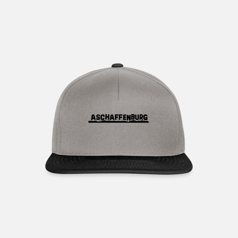 Aschaffenburg - Snapback Cap - Graphit/Schwarz