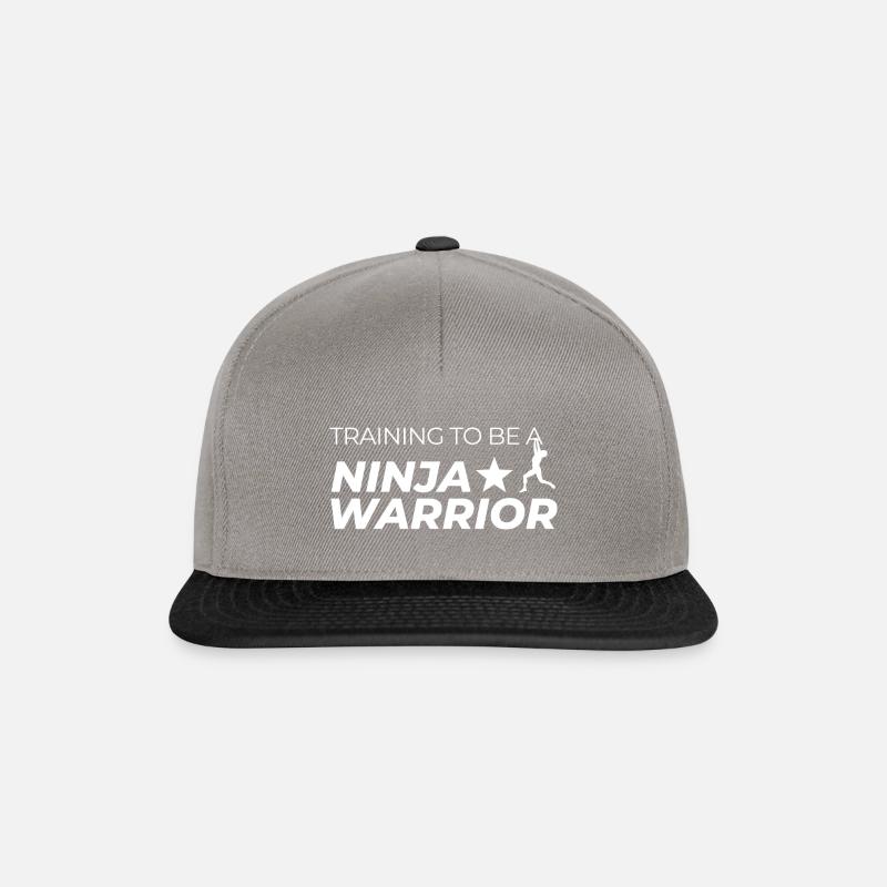 Training to be a Ninja Warrior - Snapback Cap - Graphit/Schwarz