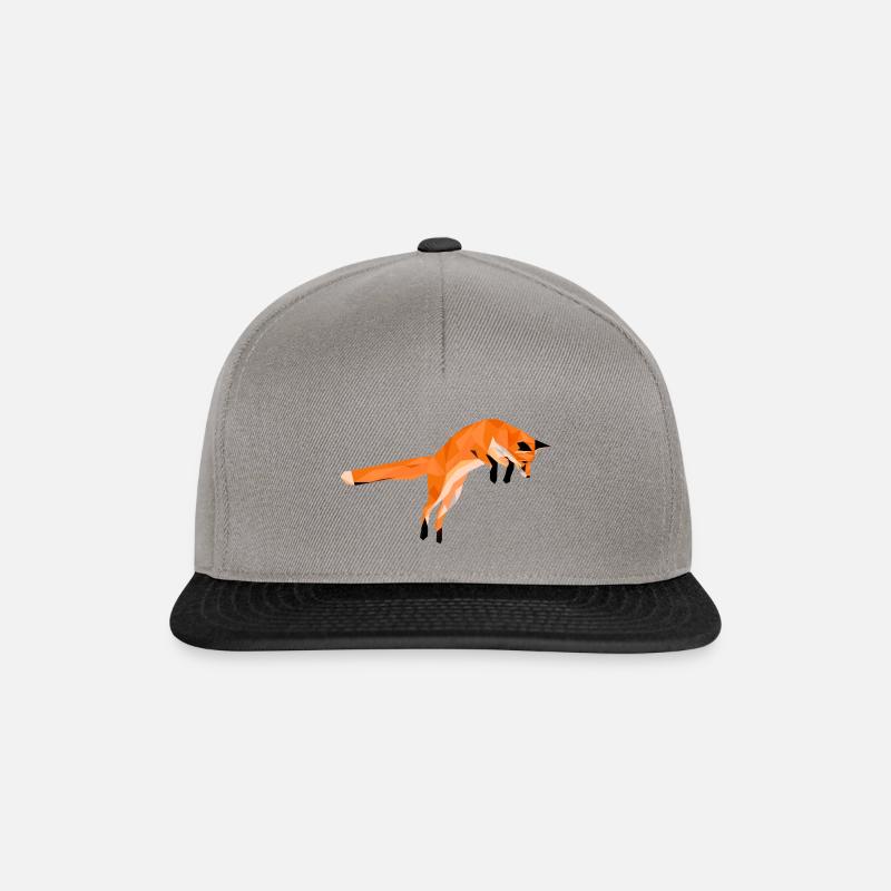 Fuchs - Snapback Cap - Graphit/Schwarz