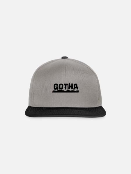 Gotha - Snapback Cap - Graphit/Schwarz